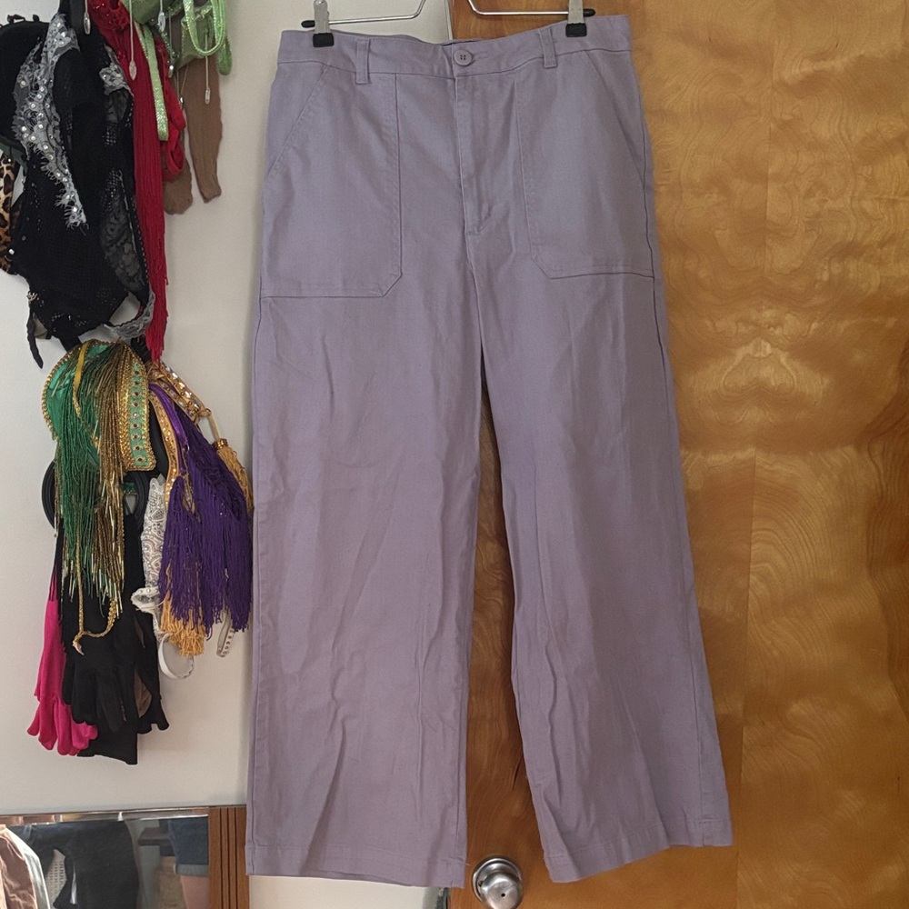 Like New Lavender Wide Leg Pants